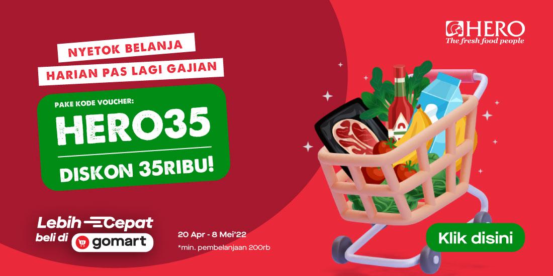 GoMart Voucher HERO Rp35.000